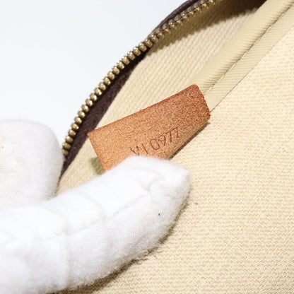 Louis Vuitton Deauville Handbag Monogram Canvas, BROWN, CANVAS, Handbag