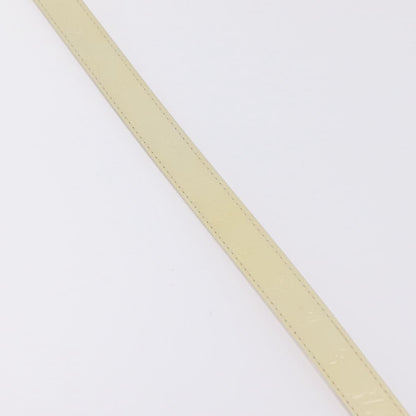 Louis Vuitton Vernis Belt LV Monogram Vernis, Beige, Patent Leather, Belt