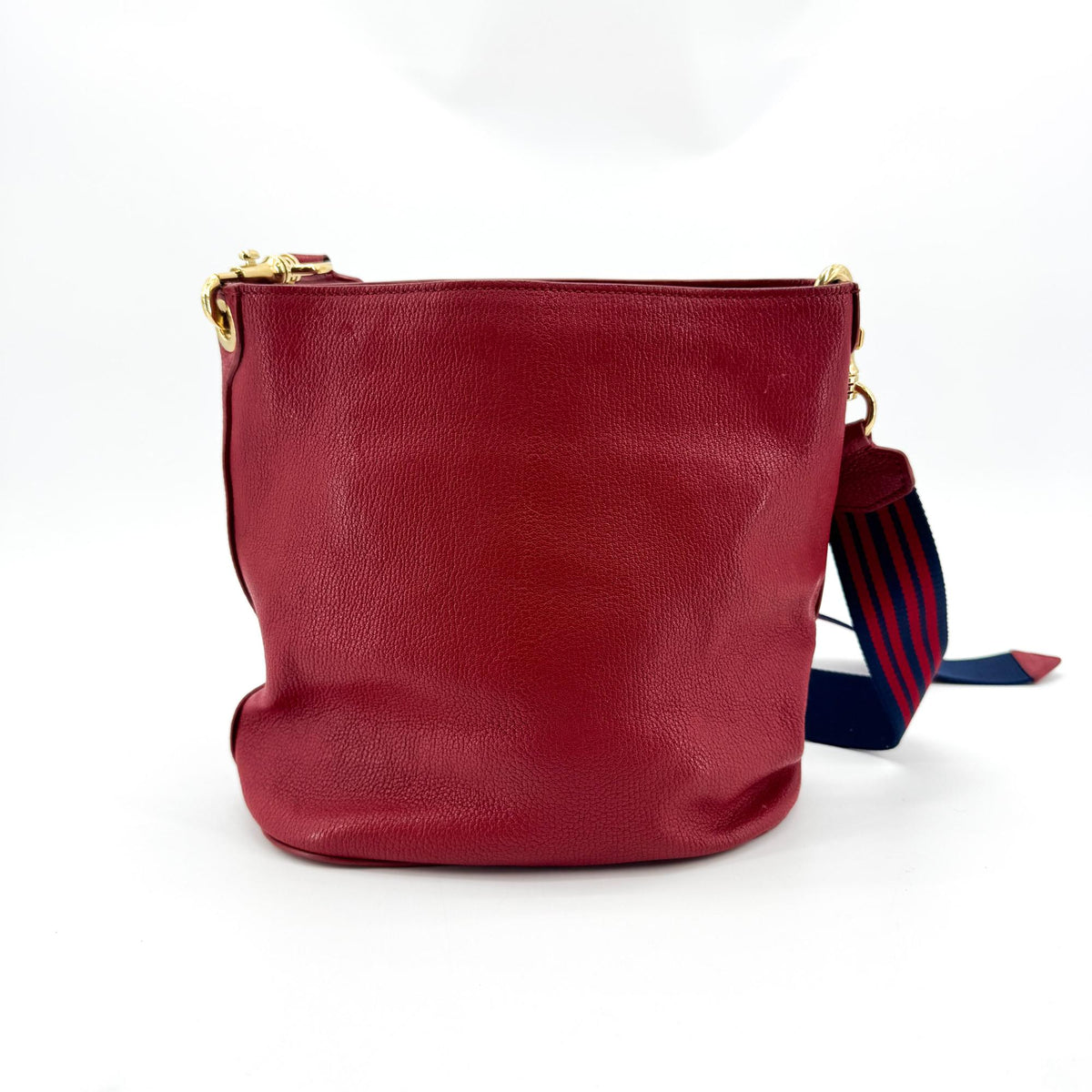 Miu Miu Shoulder Leather, Navy, Leather, Shoulder Bag
