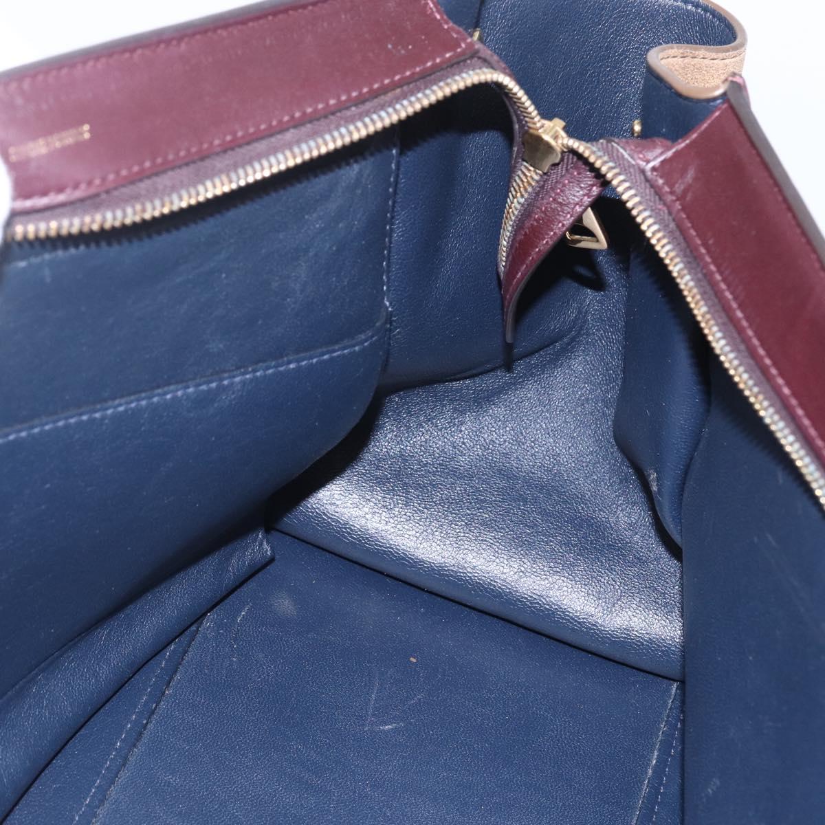 Celine Tricolor Trapeze Bag Leather, MULTICOLOUR, LEATHER, Handbag