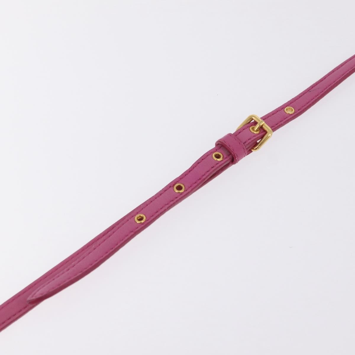 Miu Miu Tech Matelasse Leather, Pink, Leather, Crossbody Bag