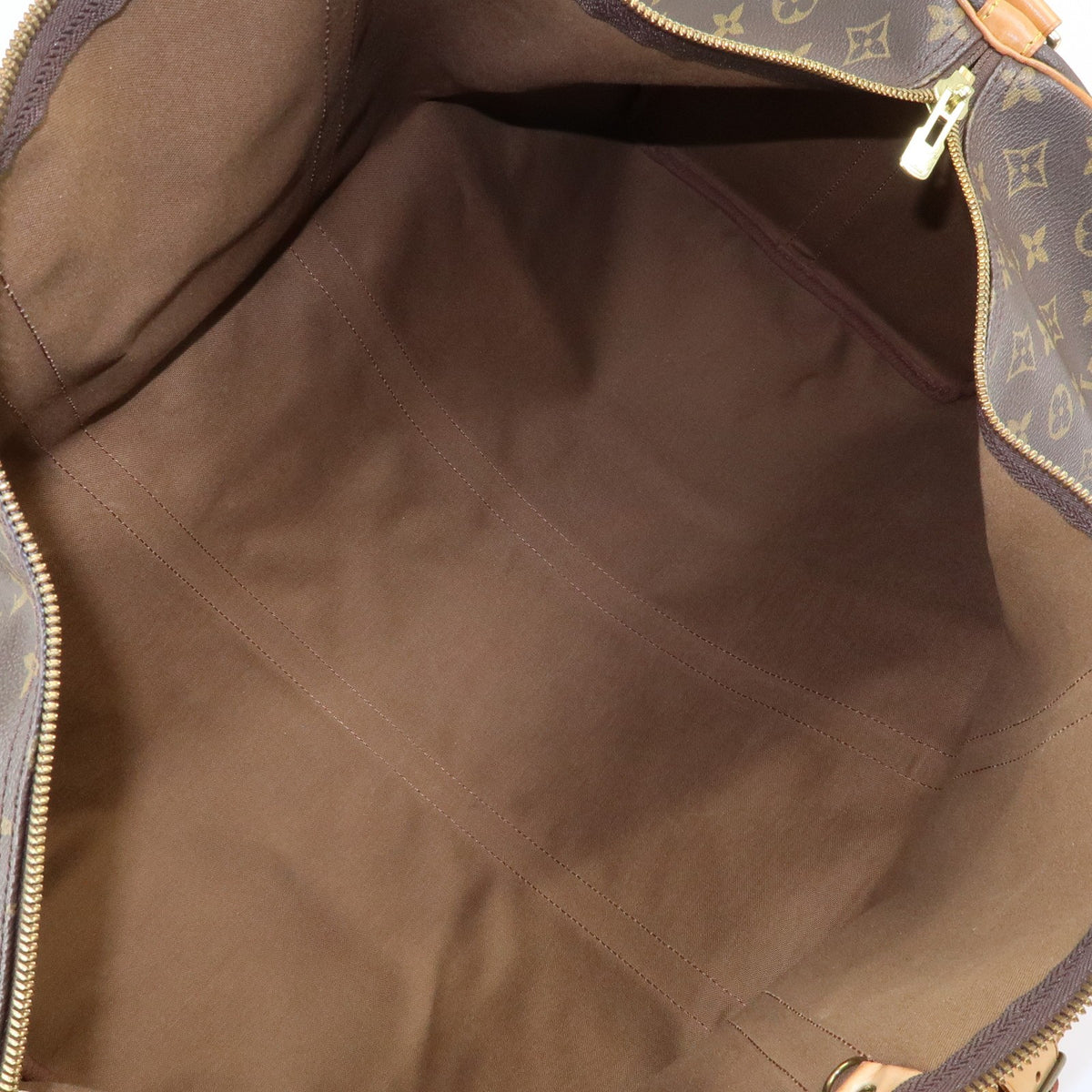 Louis Vuitton Keepall Bandouliere Monogram Canvas, Brown, Canvas, Travel Bag