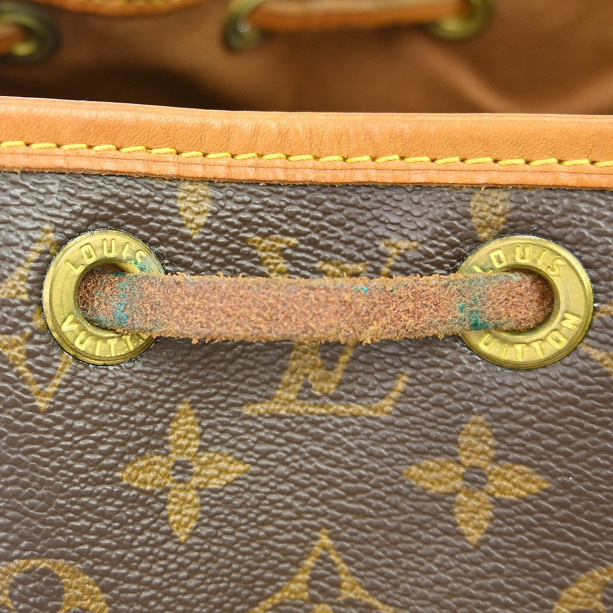Louis Vuitton Vintage Montsouris Monogram Canvas, Brown, Canvas, Backpack