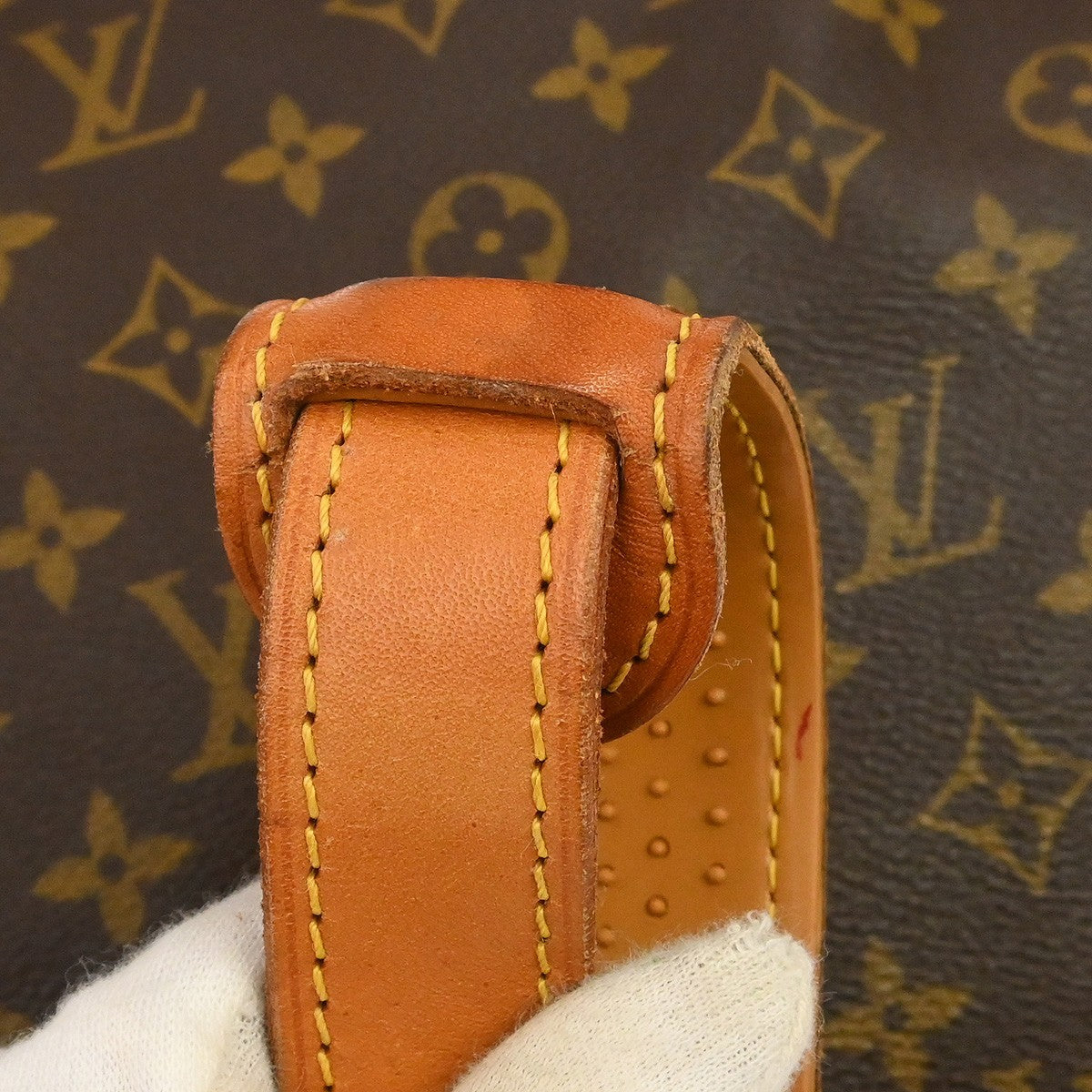Louis Vuitton Keepall Bandoulière Monogram, Brown, Canvas, Travel Bag