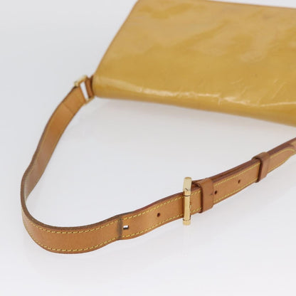Louis Vuitton Thompson Street Monogram Vernis, Beige, Patent Leather, Shoulder Bag