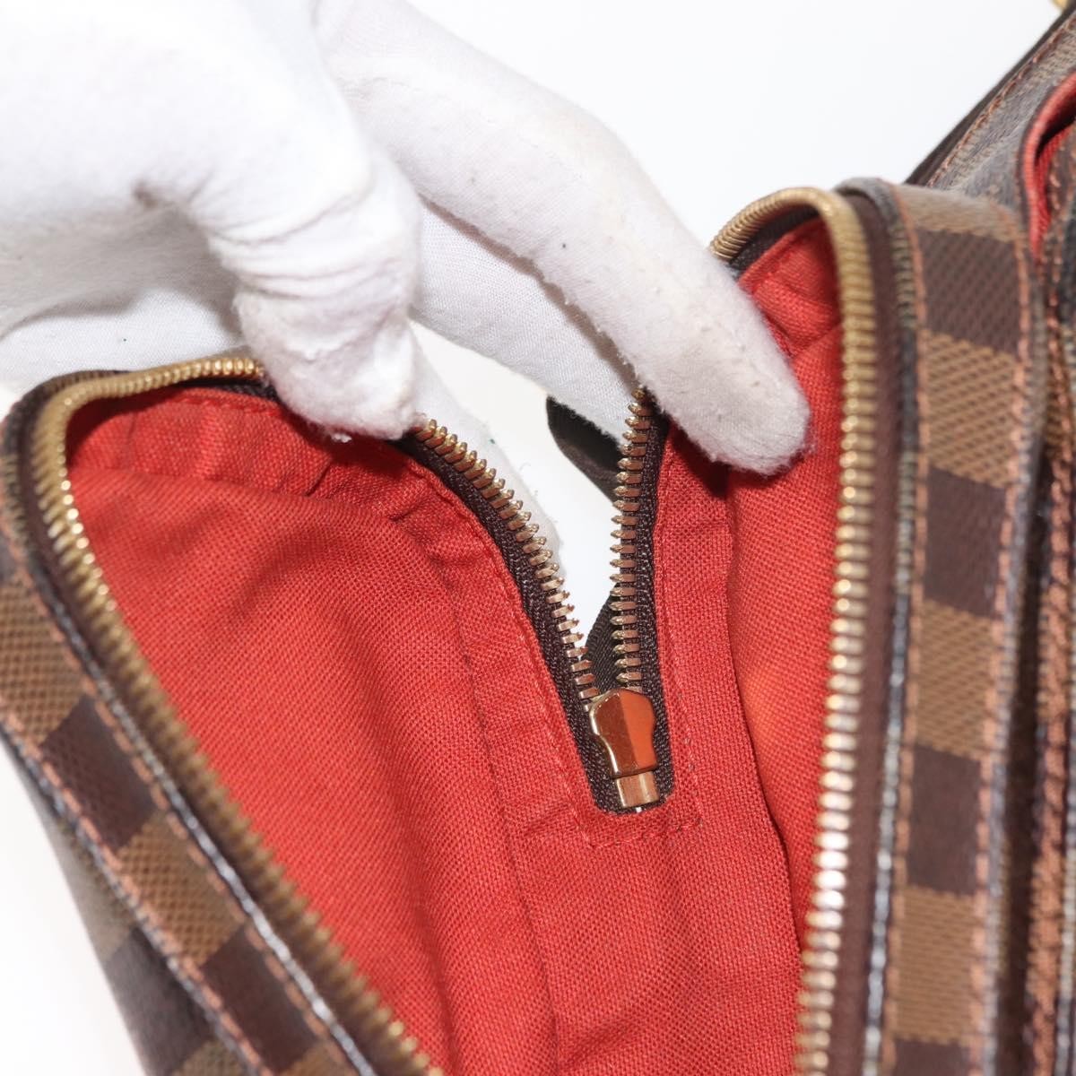 Louis Vuitton Geronimos Waist Damier Ebene, Brown, Canvas, Shoulder Bag