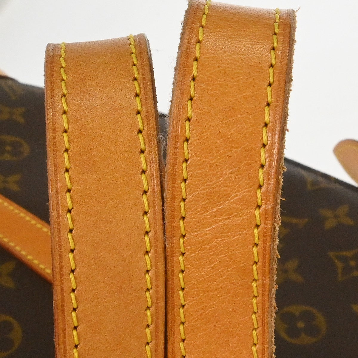Louis Vuitton Babylone Monogram Canvas, Brown, Canvas, Handbag