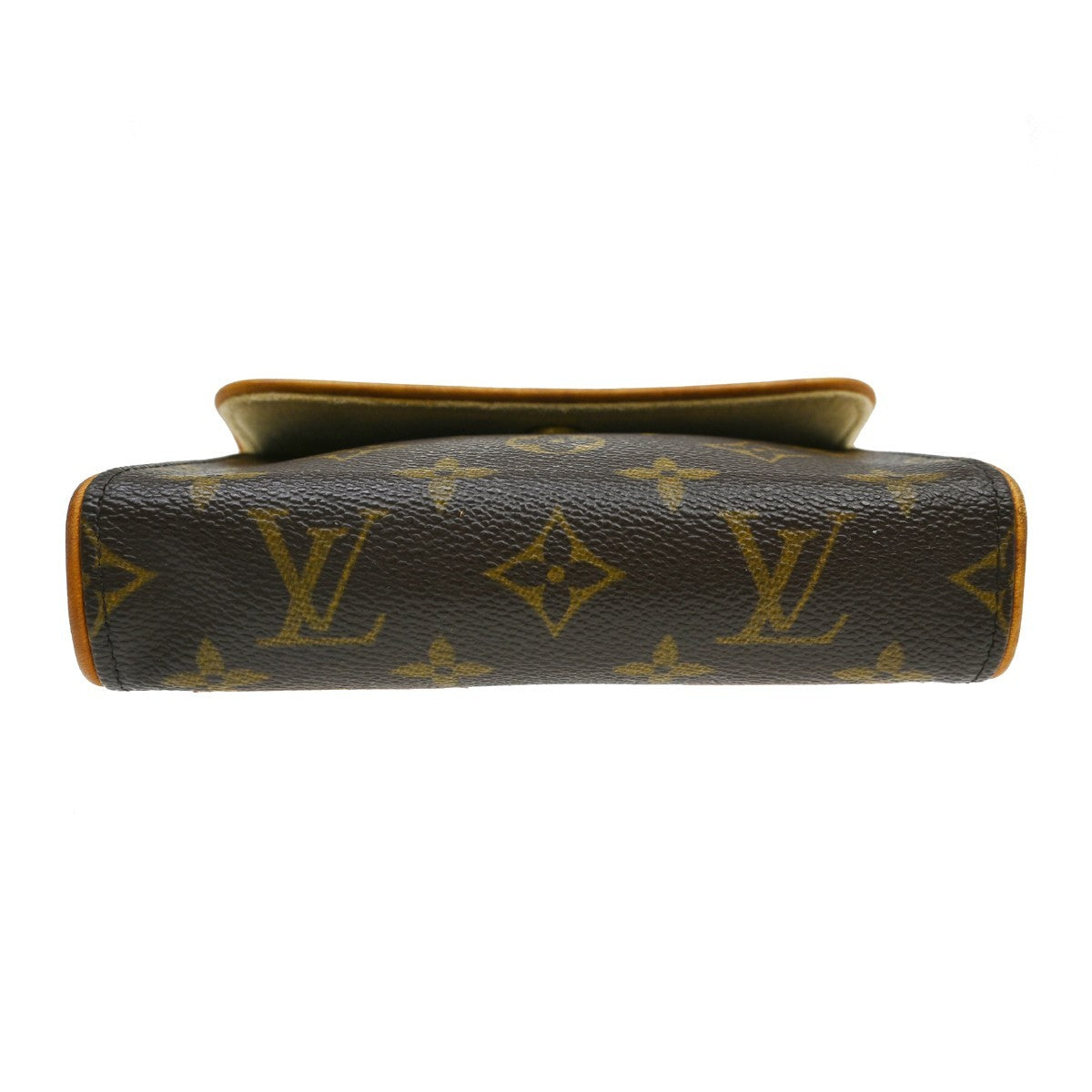 Louis Vuitton Florentine Waist Monogram Canvas, Brown, Canvas, Clutch