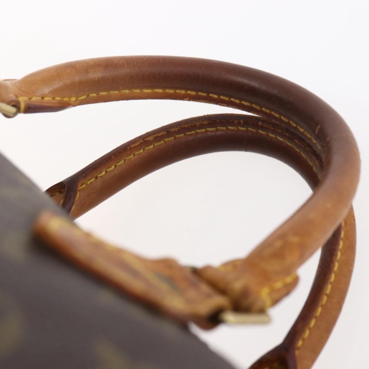 Louis Vuitton Speedy Handbag Monogram Canvas, BROWN, CANVAS, Handbag