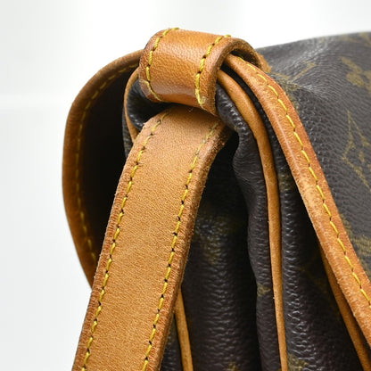 Louis Vuitton Saumur Monogram Canvas, Brown, Canvas, Shoulder Bag