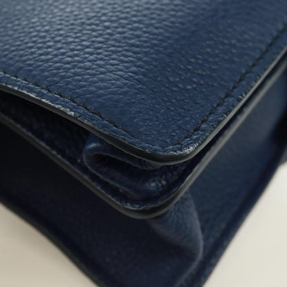 Chloe Aby Day Leather, Blue, Leather, Handbag