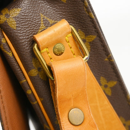 Louis Vuitton Cartouchiere Monogram Canvas, Brown, Canvas, Shoulder Bag