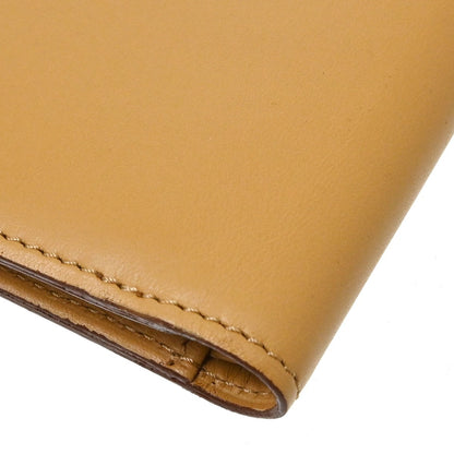 Cartier Bifold Leather, Beige, Leather, Wallet