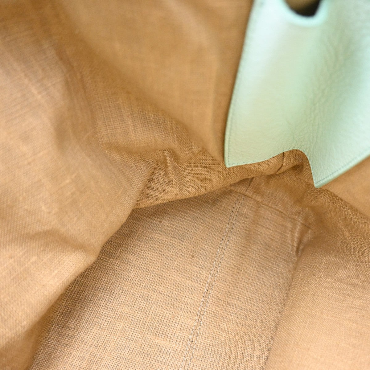 Fendi Roll Tote Selleria Leather, Green, Leather, Tote Bag