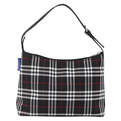 Burberry Nova Check Nylon, Black, Nylon, Handbag