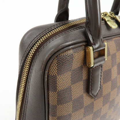 Louis Vuitton Brera Damier, Brown, Canvas, Handbag