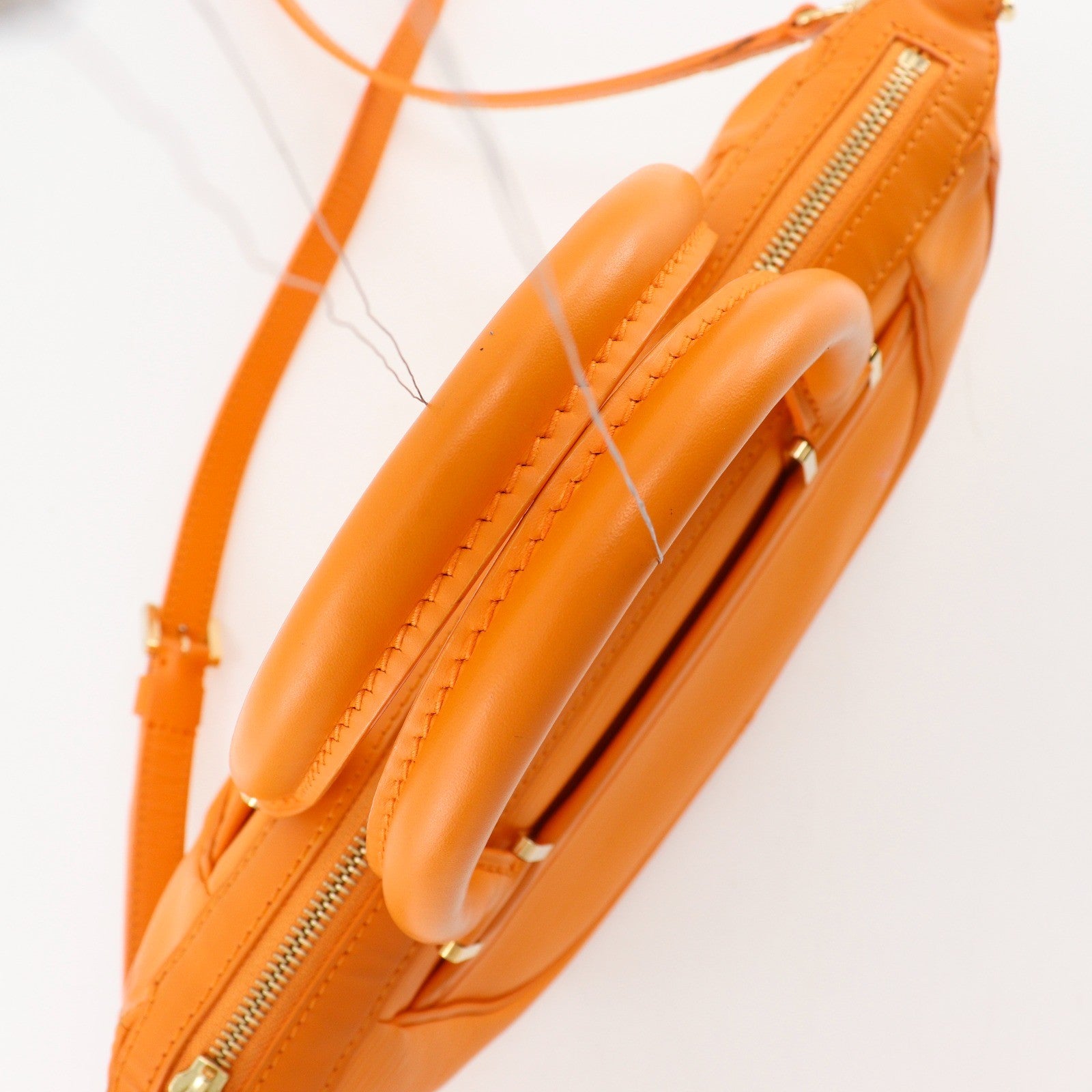 Louis Vuitton Dhanura Epi Leather, Orange, Leather, Handbag