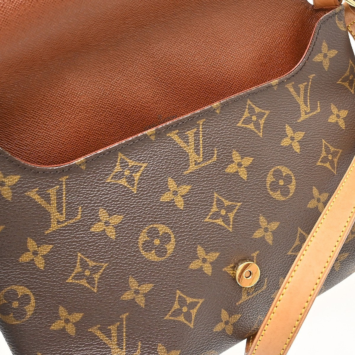 Louis Vuitton Musette Tango Monogram Canvas, Brown, Canvas, Shoulder Bag