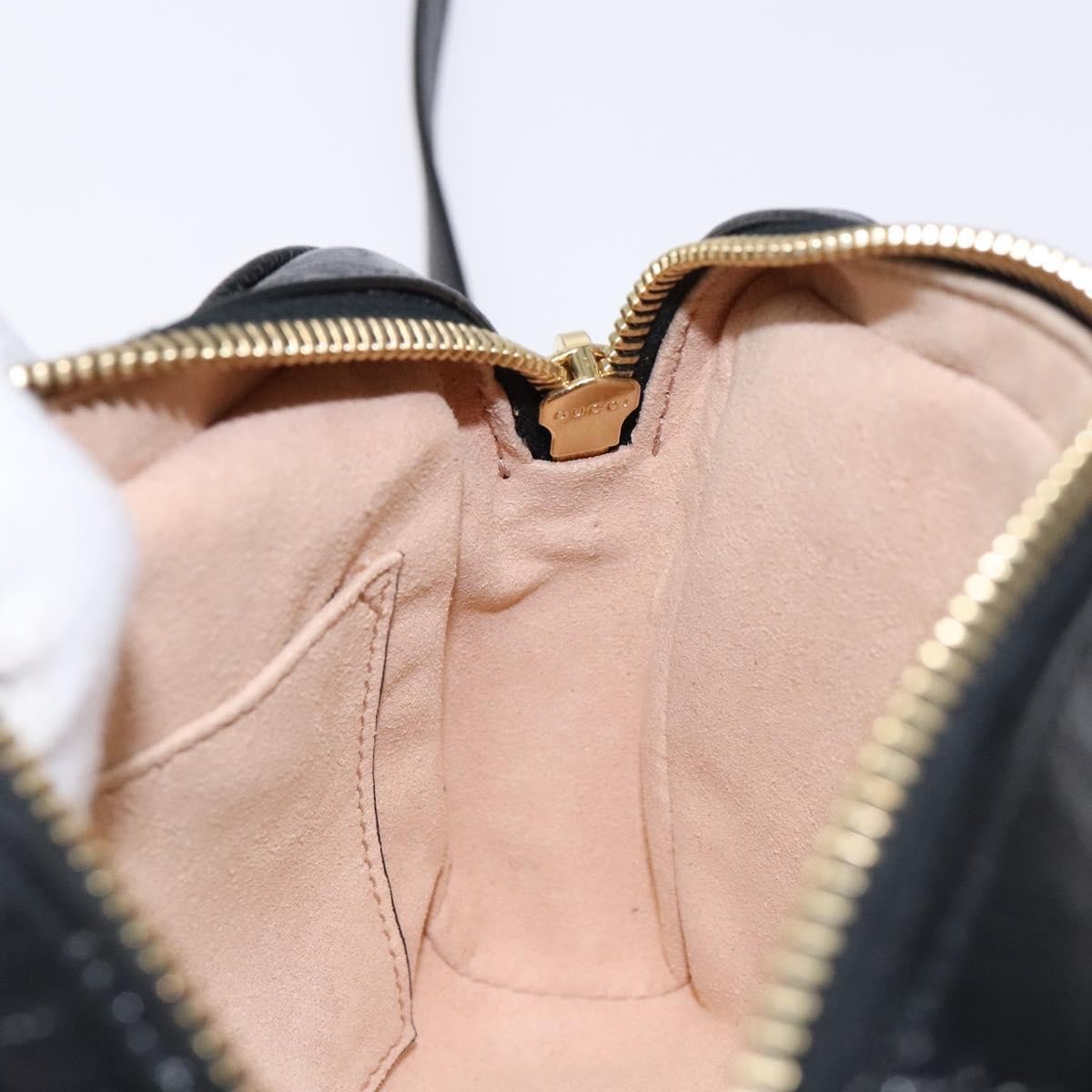 Gucci Ophidia Suede, Navy, Suede, Shoulder Bag