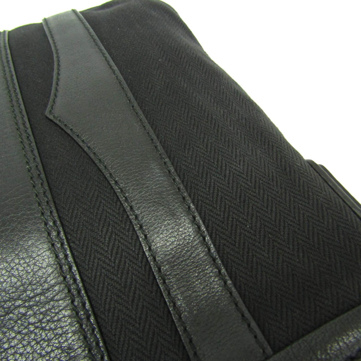 Bvlgari Open Hobo Leather, Black, Leather, Shoulder Bag