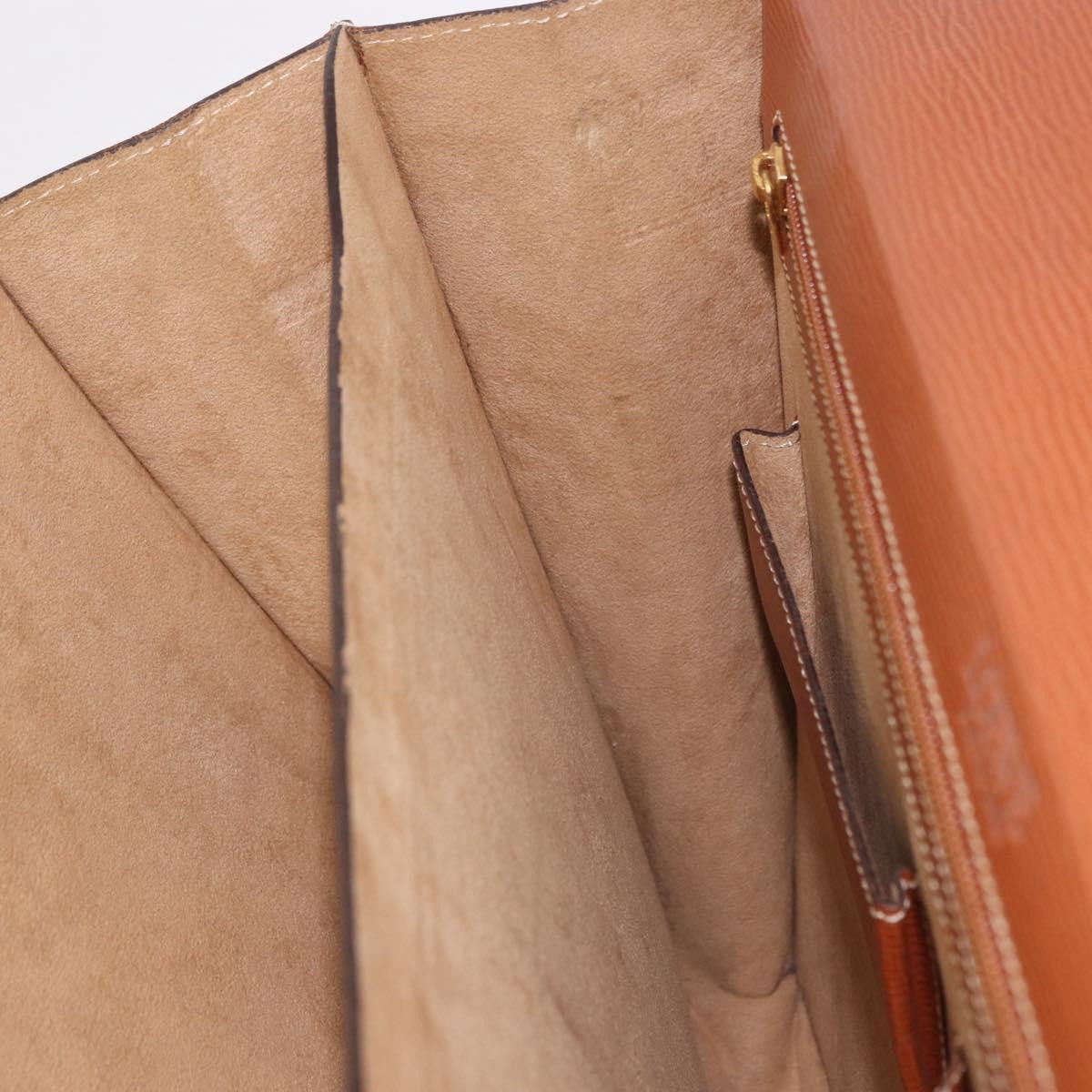 Loewe Anagram Business Leather, Brown, Leather, Briefcase