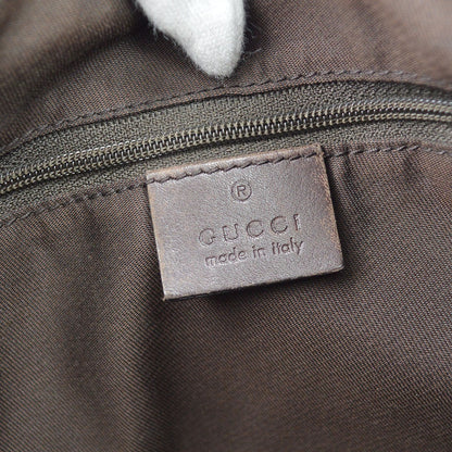 Gucci D Ring Messenger Guccissima Leather, Brown, Leather, Shoulder Bag