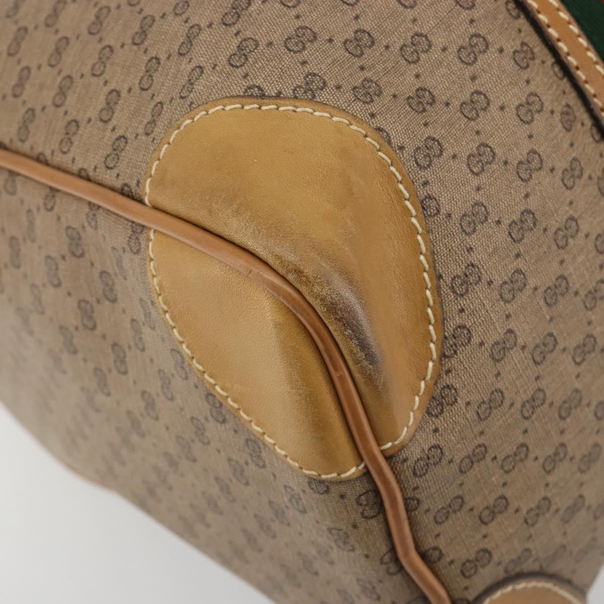 Gucci Boston Canvas, Beige, PVC, Travel Bag