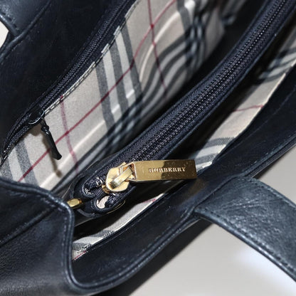 Burberry Vintage Leather, Black, Leather, Tote Bag