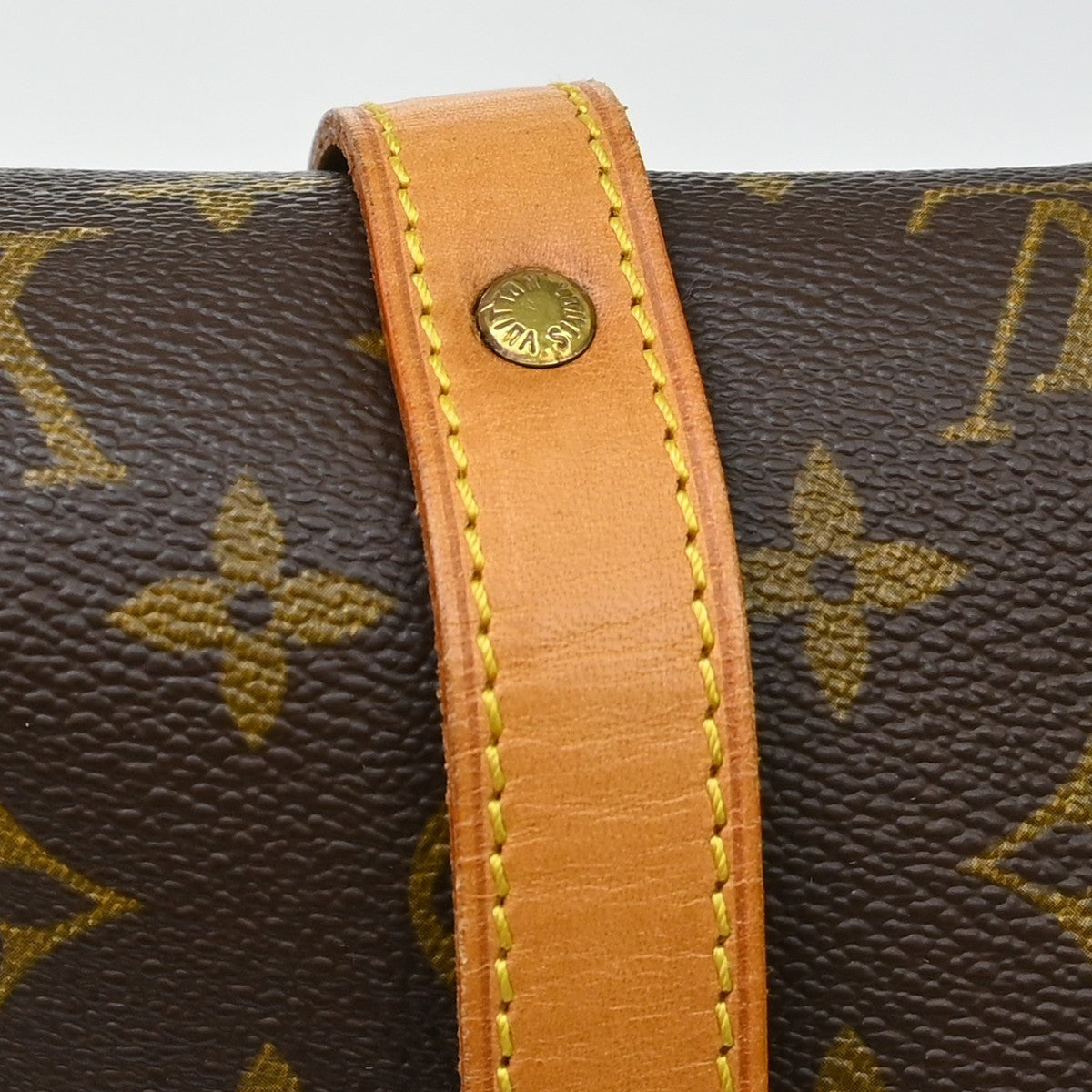 Louis Vuitton Saumur Monogram, Brown, Canvas, Shoulder Bag