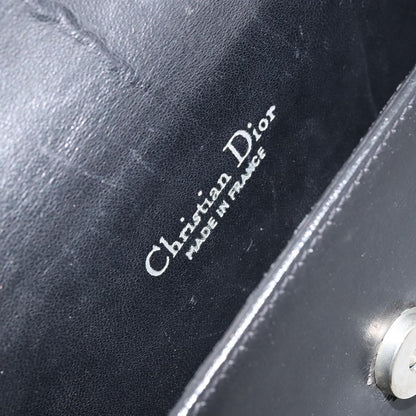 Christian Dior Shoulder Leather, Black, Leather, Shoulder Bag