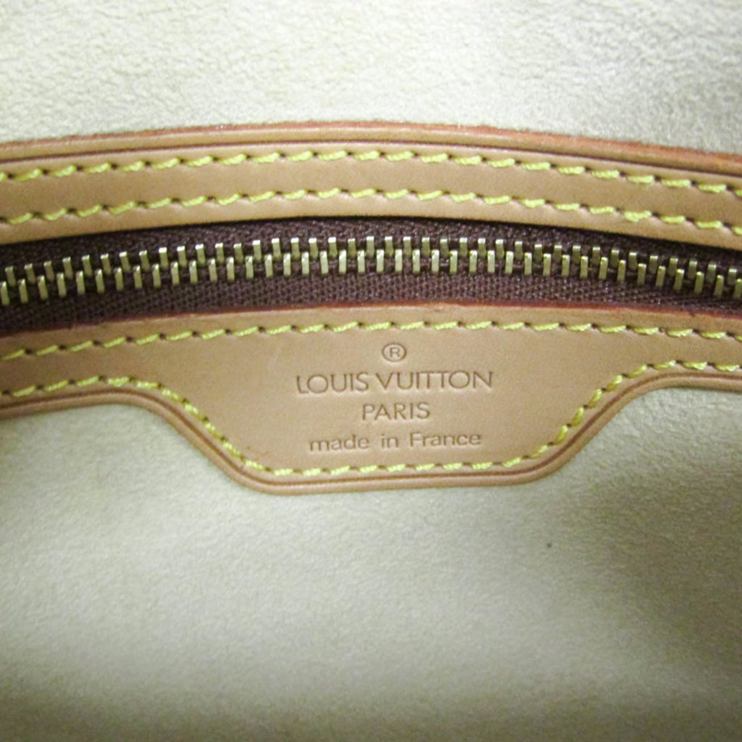 Louis Vuitton Looping Monogram Canvas, Brown, Canvas, Handbag