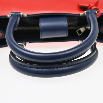 Louis Vuitton Kleber Epi Leather, Red, Leather, Handbag
