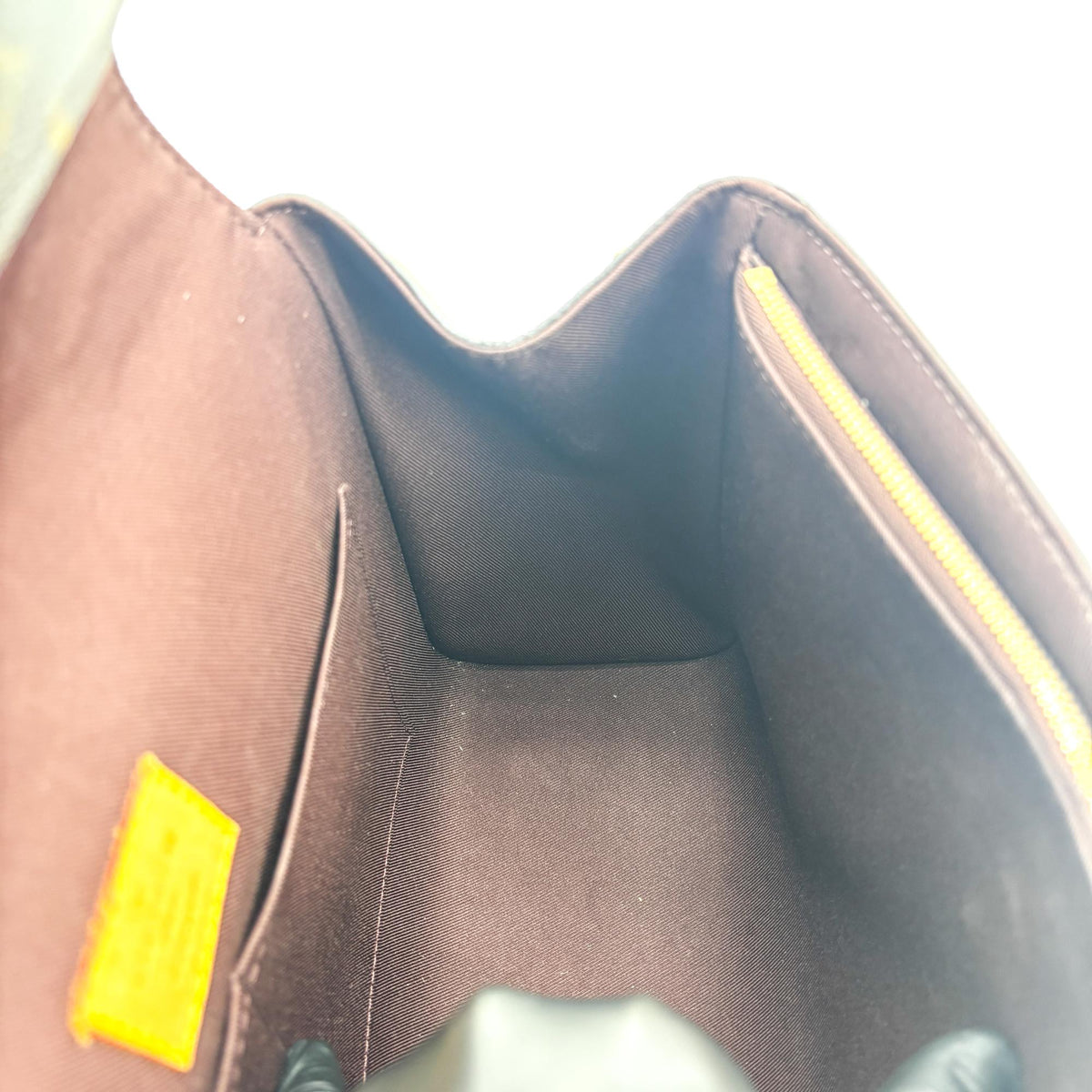 Louis Vuitton Cluny Top Handle Monogram Canvas, Brown, Canvas, Handbag
