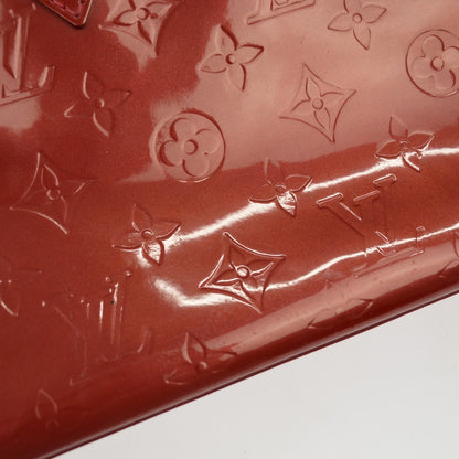 Louis Vuitton Wilshire Monogram Vernis, Red, Patent Leather, Handbag