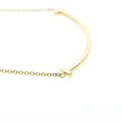 Tiffany & Co. T Smile Pendant 18K Yellow Gold, Gold, Yellow Gold, Necklace