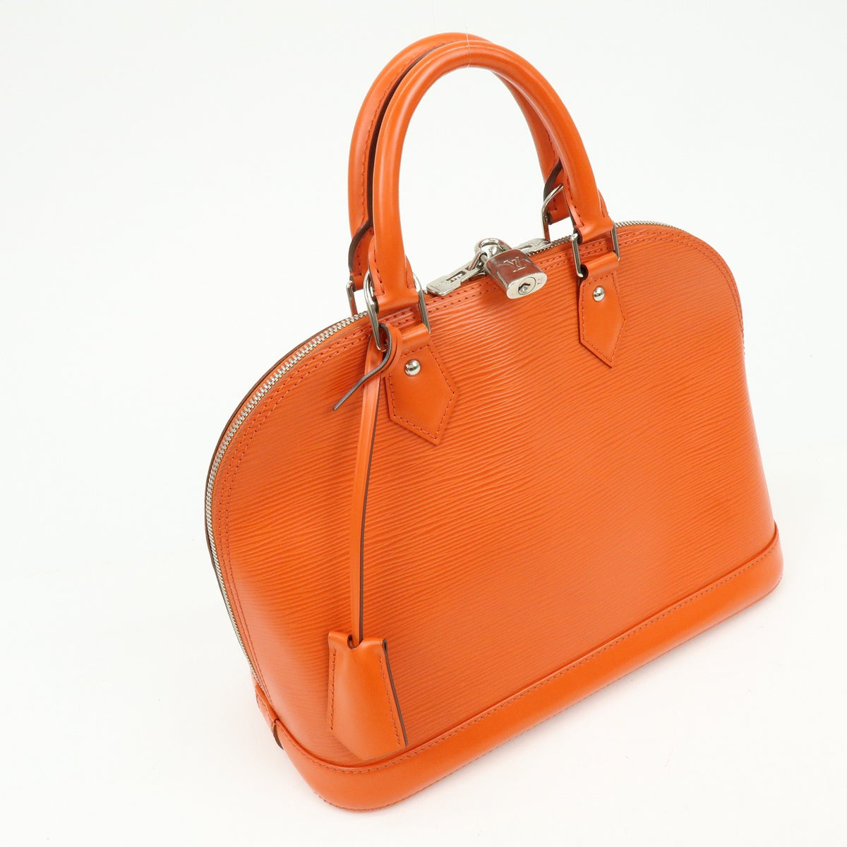 Louis Vuitton Alma Epi Leather, Orange, Leather, Handbag