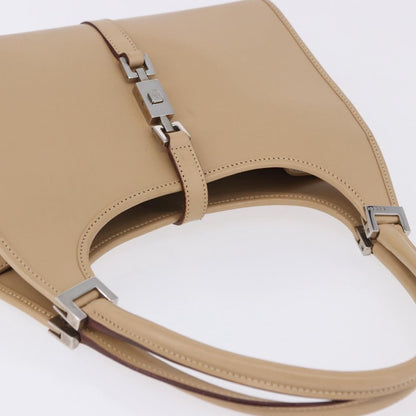 Gucci Jackie Leather, Beige, Leather, Handbag