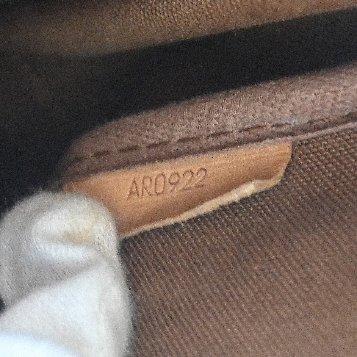 Louis Vuitton Saumur Monogram Canvas, Brown, Canvas, Shoulder Bag