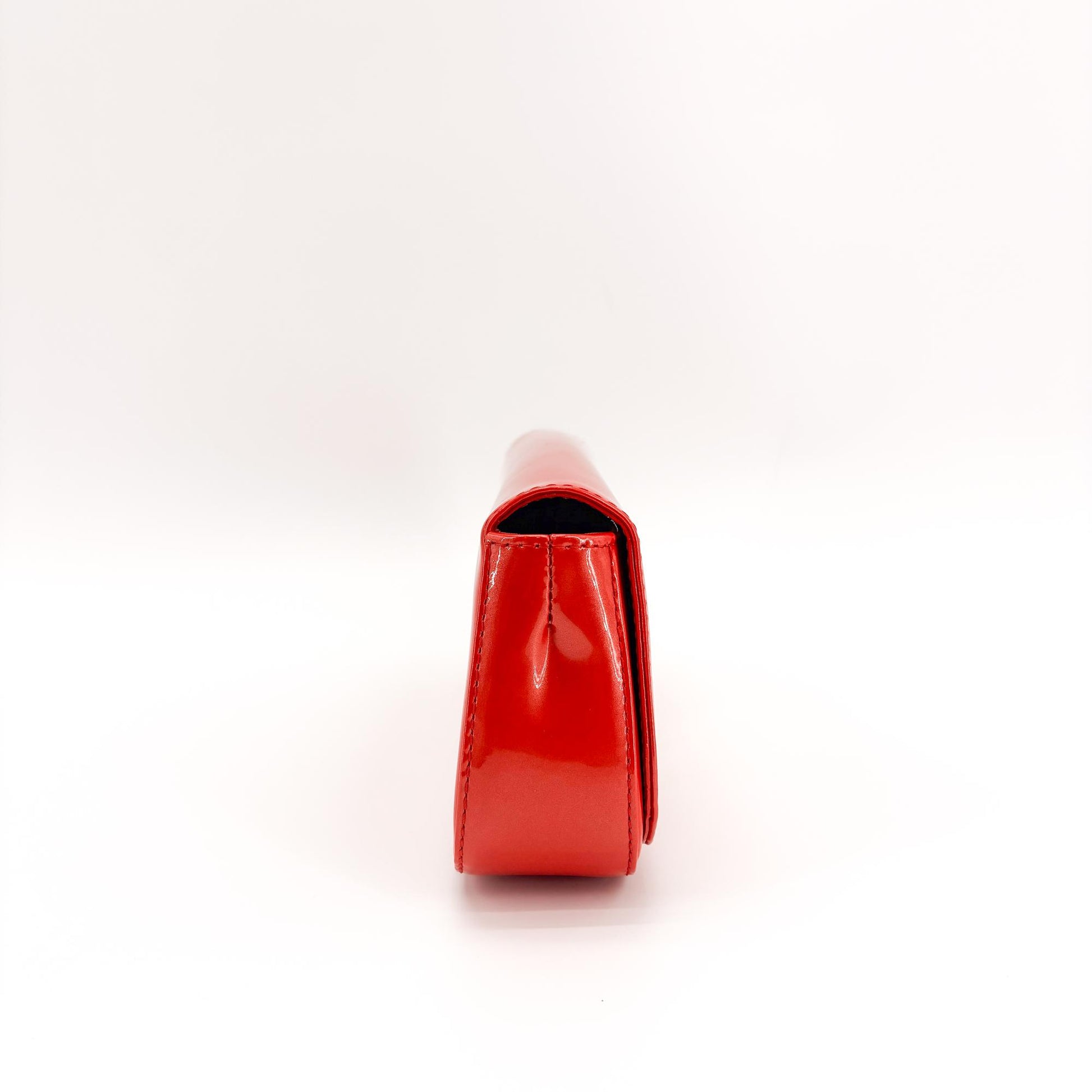 Louis Vuitton Sobe Clutch Patent, Red, Patent Leather, Clutch