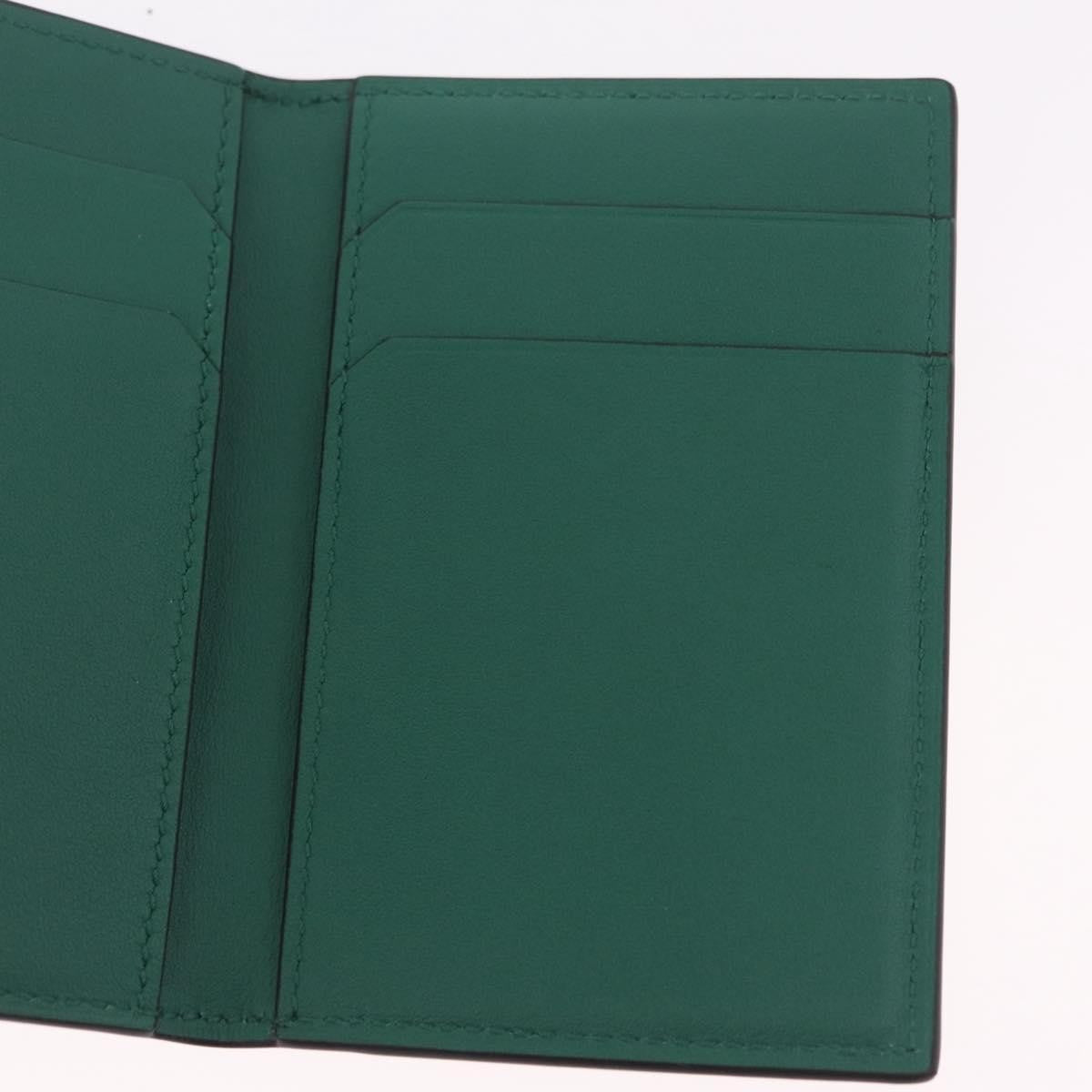 Cartier Coin Purse Must de Cartier Leather, Green, Leather, Wallet