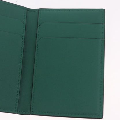 Cartier Coin Purse Must de Cartier Leather, Green, Leather, Wallet