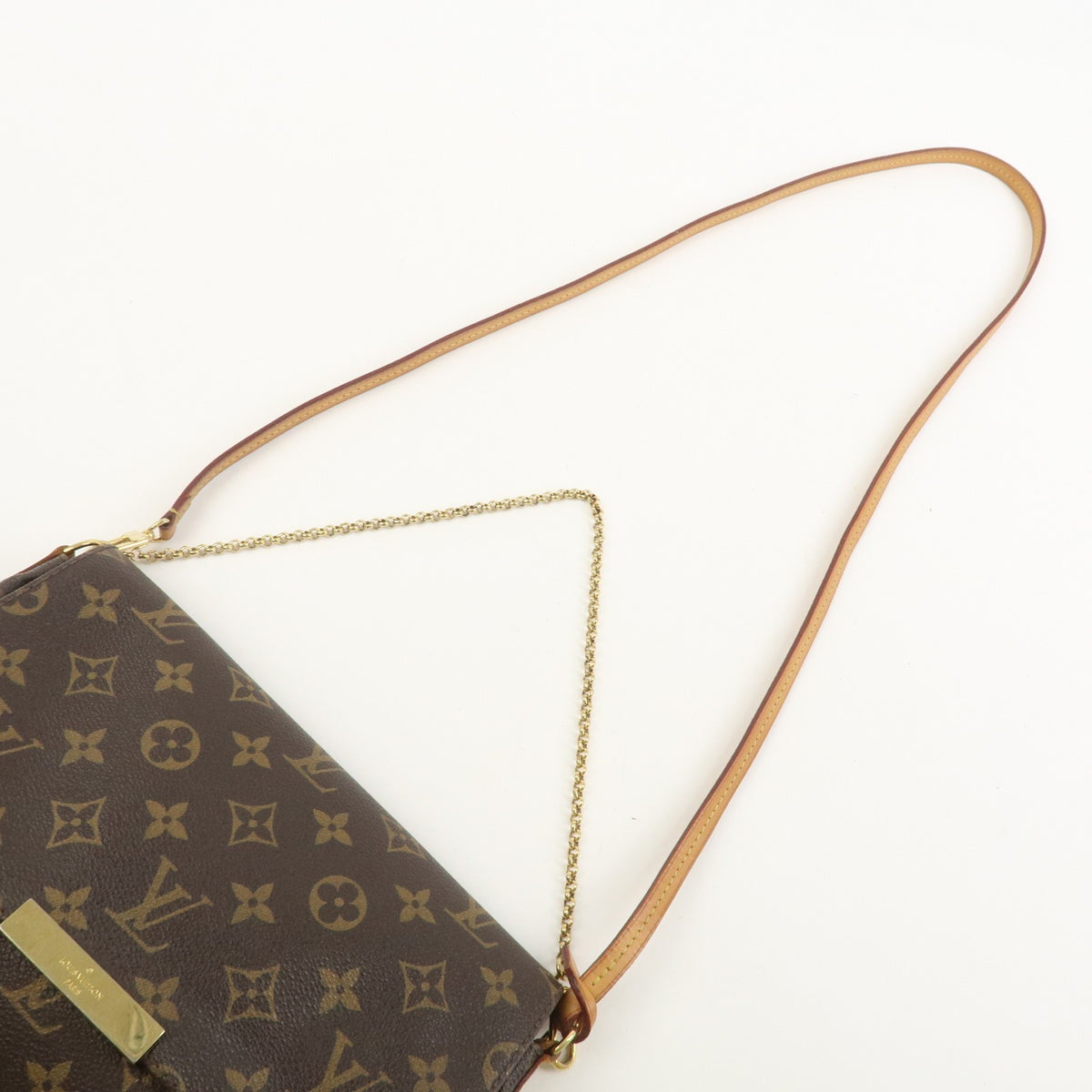 Louis Vuitton Favorite Monogram Canvas, Brown, Canvas, Handbag
