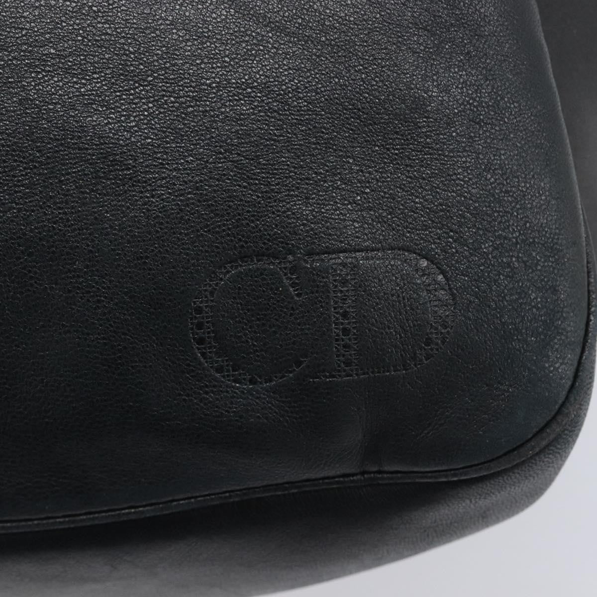 Christian Dior Handbag Leather, Navy, Leather, Handbag