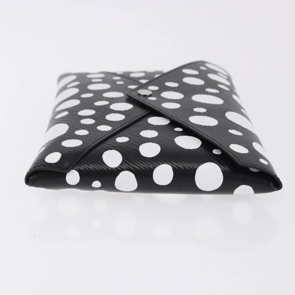 Louis Vuitton Kirigami Pochette Set Yayoi Kusama Infinity Dots Epi Leather, Black, Leather, Clutch