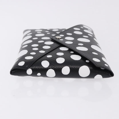 Louis Vuitton Kirigami Pochette Set Yayoi Kusama Infinity Dots Epi Leather, Black, Leather, Clutch