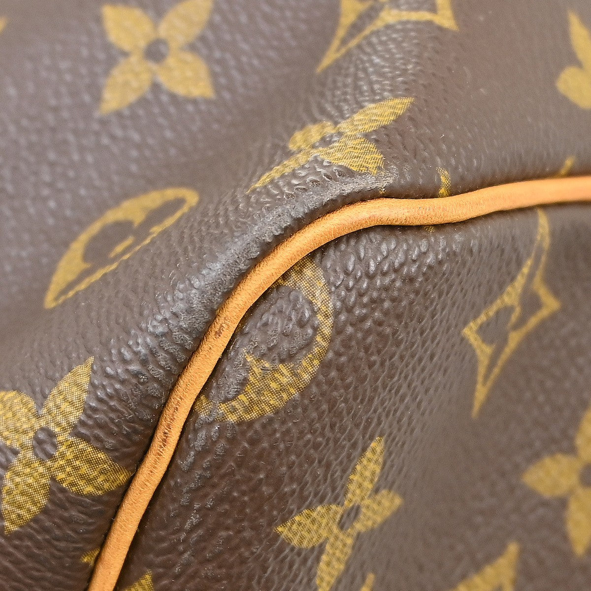 Louis Vuitton Keepall Monogram Canvas, Brown, Canvas, Travel Bag