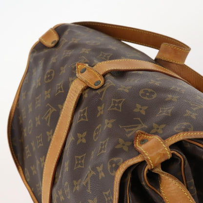 Louis Vuitton Saumur Monogram Canvas, Brown, Canvas, Shoulder Bag