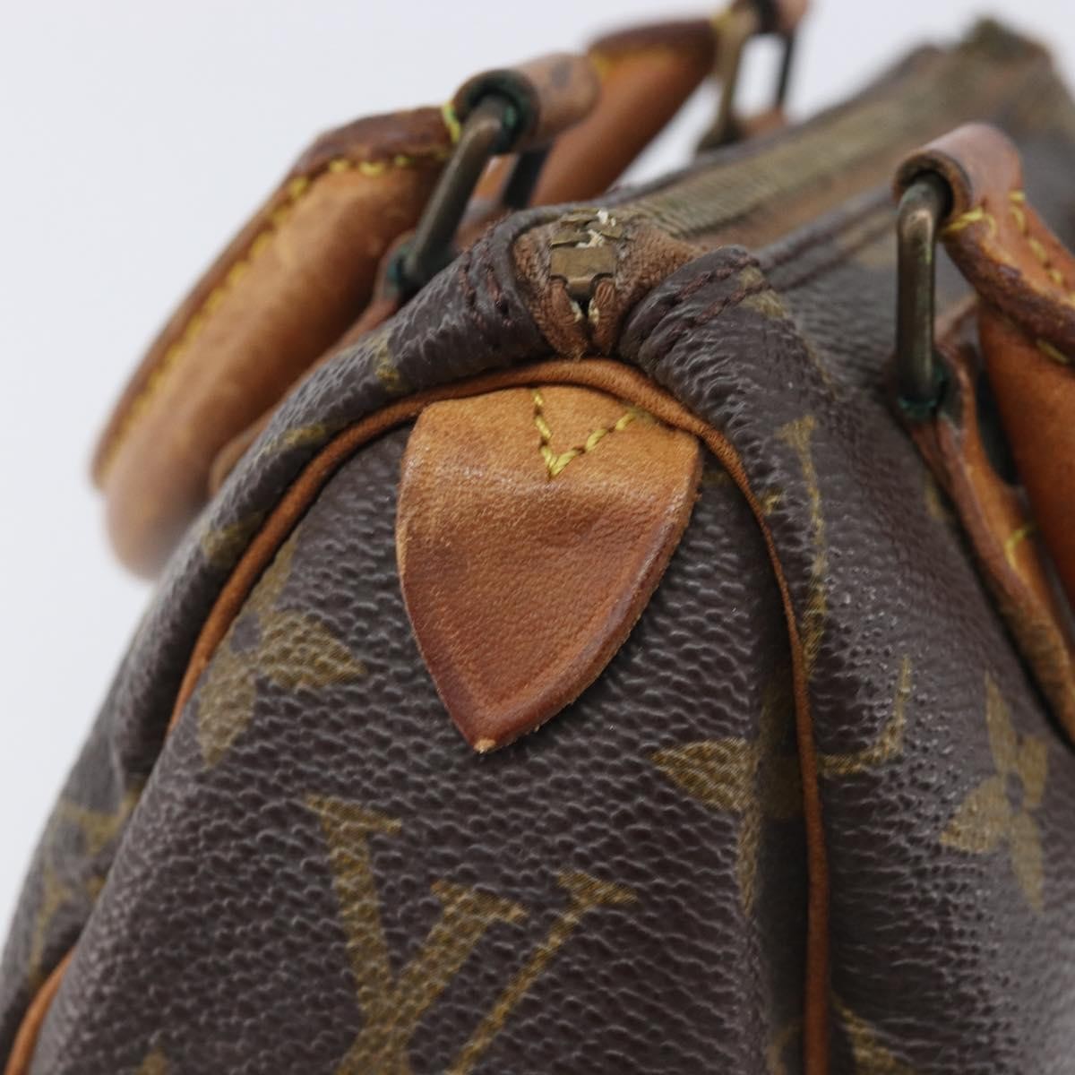Louis Vuitton Speedy Mini HL Monogram Canvas, Brown, Canvas, Handbag