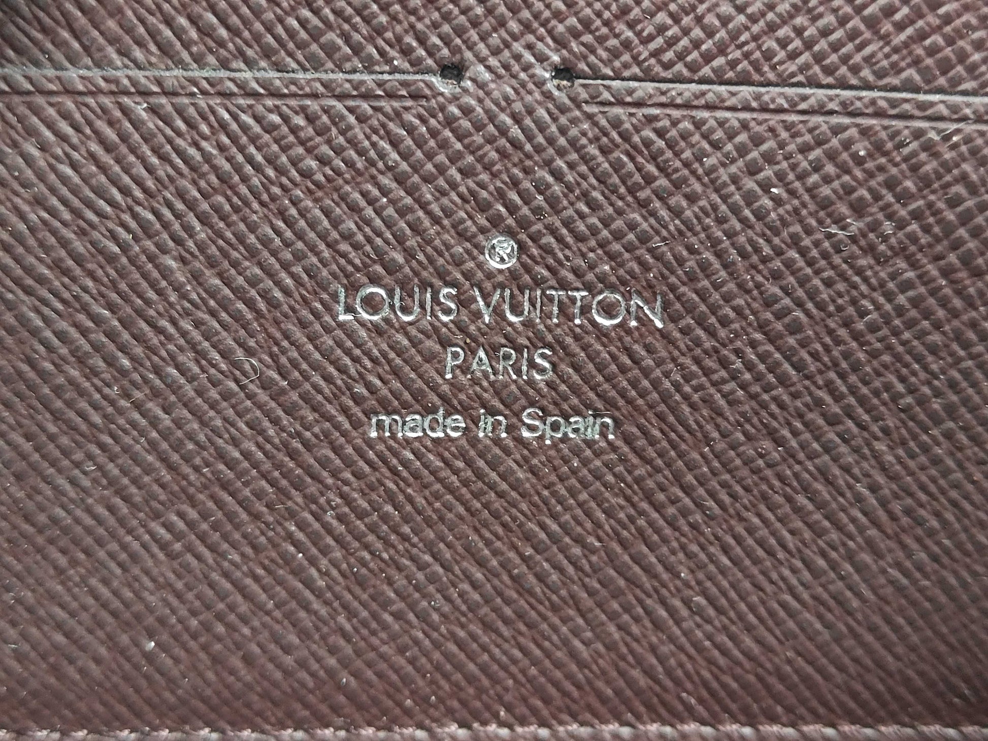 Louis Vuitton Zippy Wallet NM Epi Leather, Burgundy, Leather, Wallet