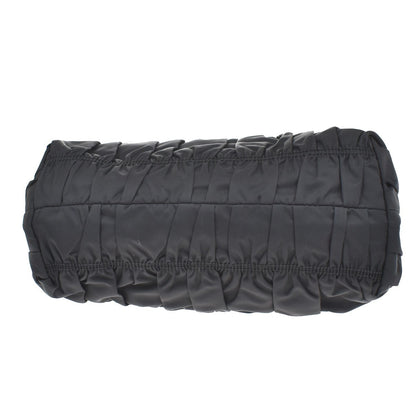 Prada Gaufre Shopping Tessuto, Black, Nylon, Tote Bag